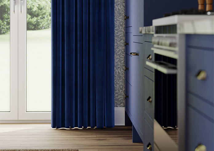 Sunningdale, Indigo - Made to Measure Curtains - Image 5